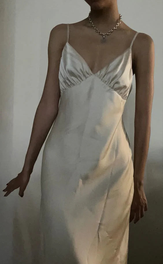 Wholesale Elegant Mermaid Spaghetti Straps Long Satin Prom Dresses Evening Dress gowns evening dresses